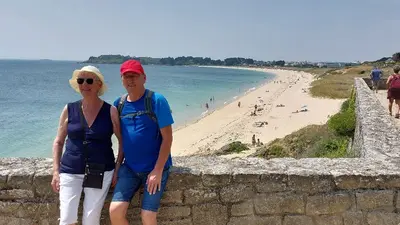 la plage de Saint-Gildas-de-Rhuys