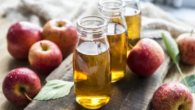 Un peu de cidre en bouteille