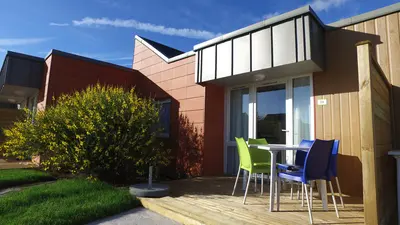 Terrasse extérieure hébergement