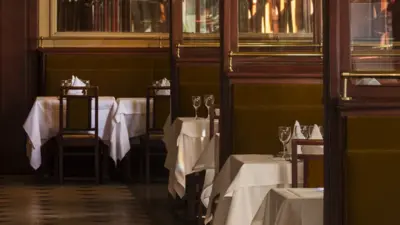 Intérieur du restaurant Excelsior