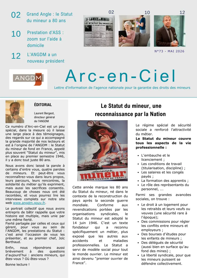 Une de l'Arc-en-Ciel 73